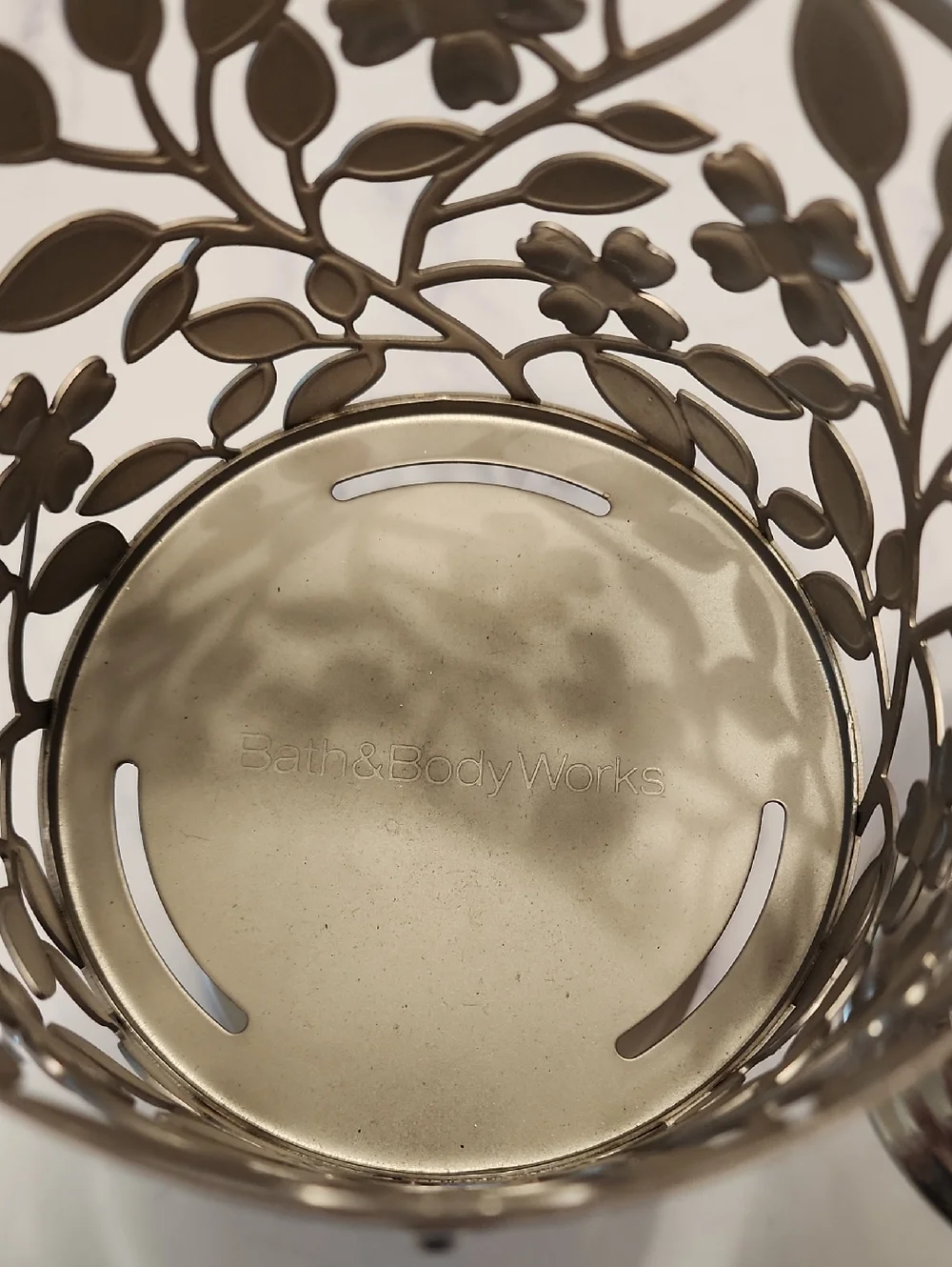 Bath & Body Works  Metallic Candle Holders Set - Elegant Home Accents